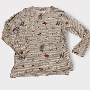 Zara Girls London long sleeve shirt